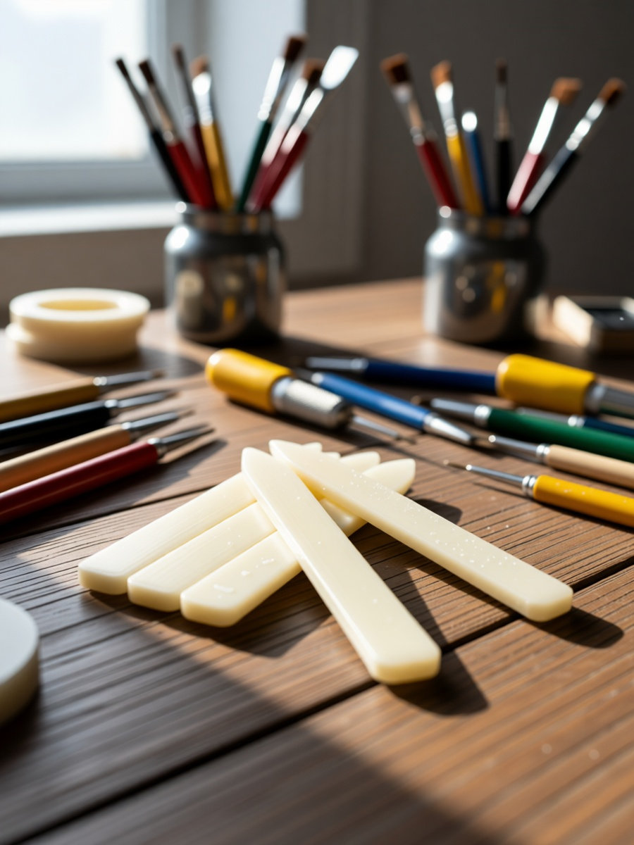 Bone Folder Tool - 5 pièces, plieuse à os en