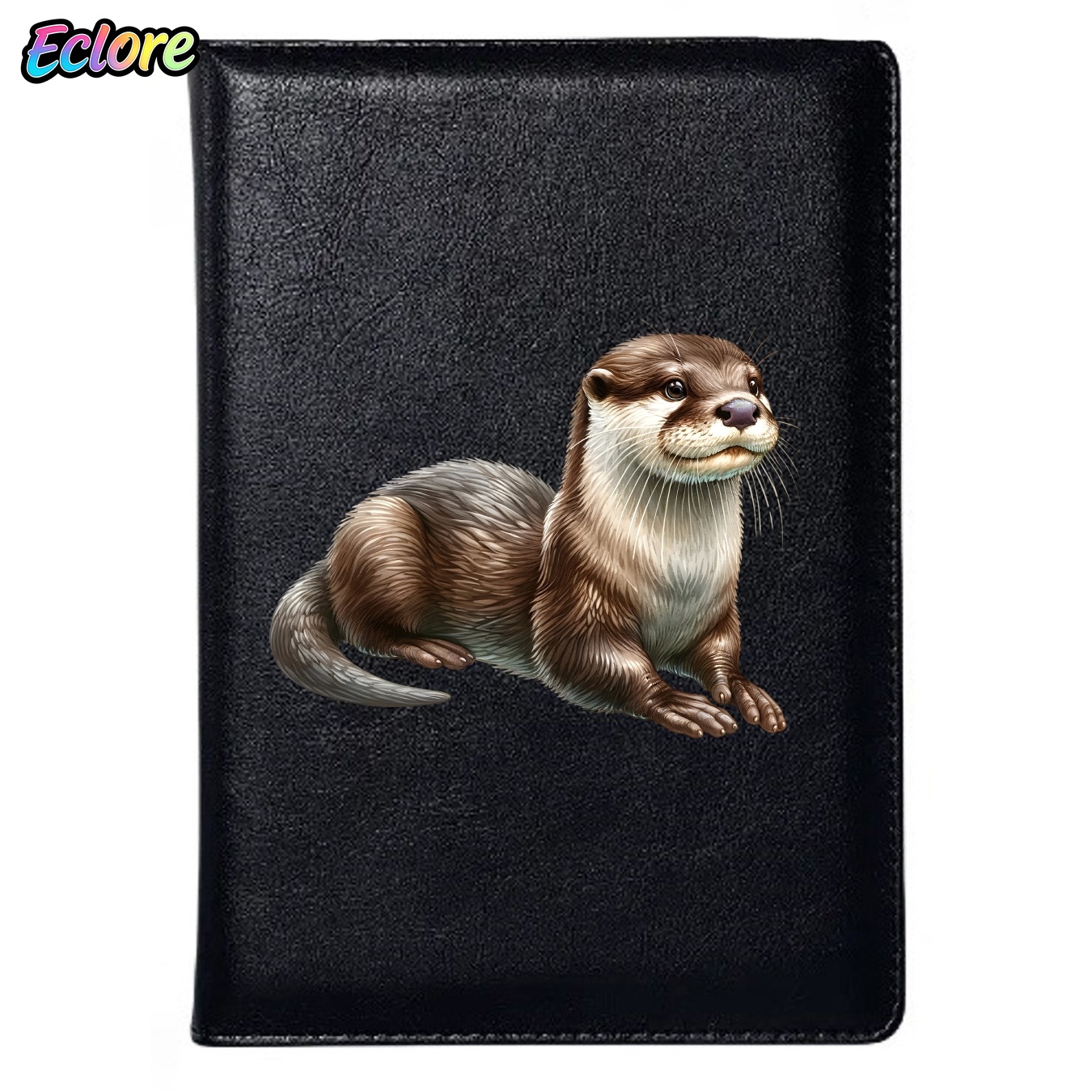 Leather Work Diary Covers - Carnet en cuir PU motif loutre