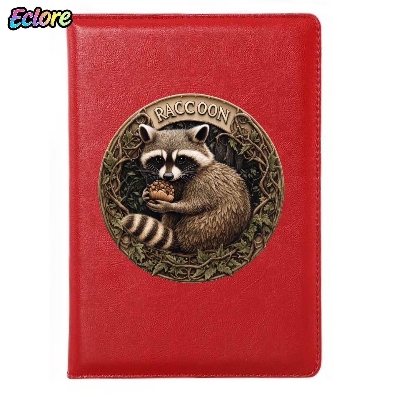 Leather Work Diary Covers - Journal en cuir vintage avec illustration