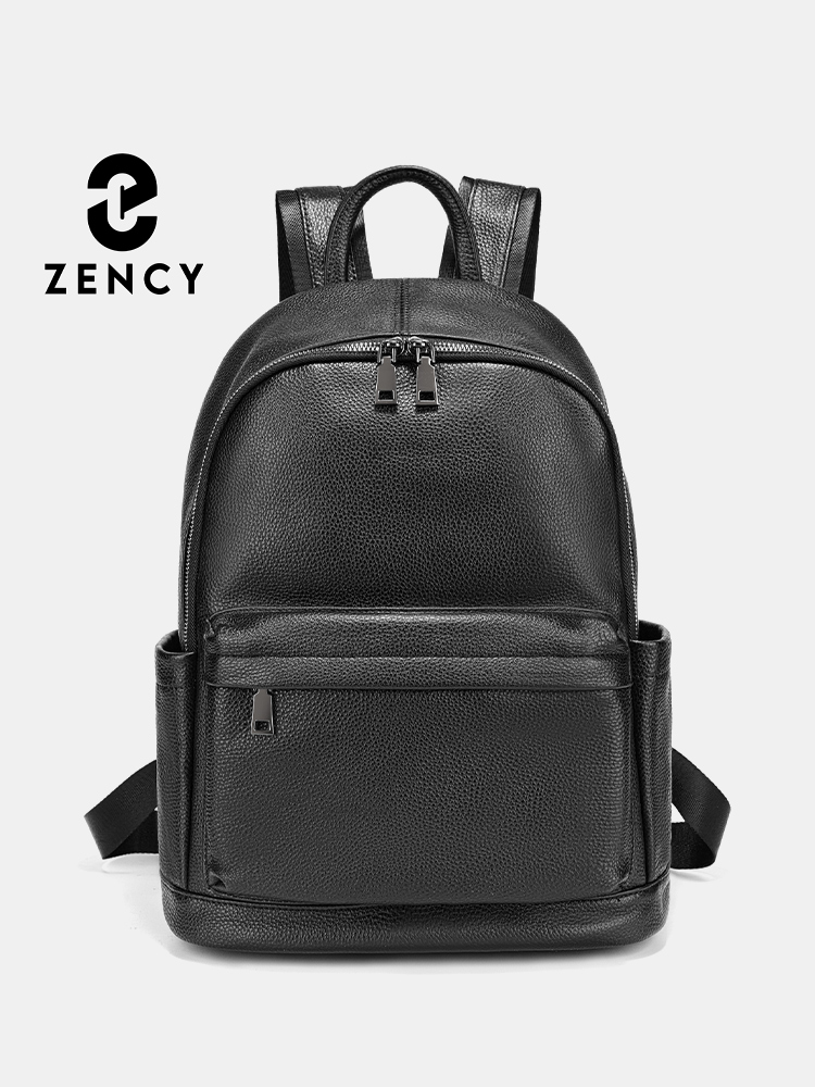 Leather Work Rucksack Mens - Zency Sac à dos pour homme
