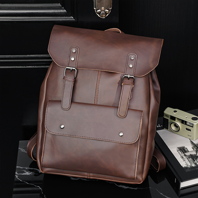 Sac à dos en cuir vintage pour - Leather Work Rucksack Mens avis et prix