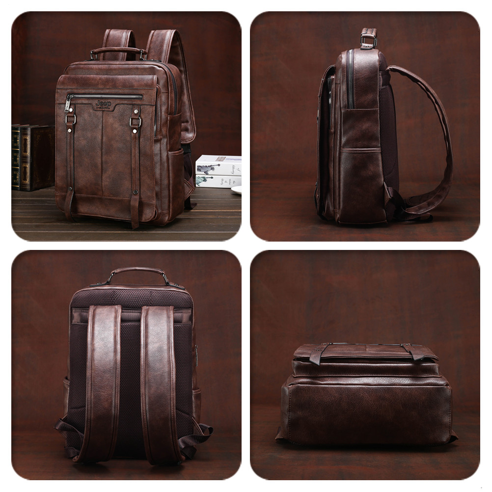 Sac à dos en cuir pour homme J - Leather Work Rucksack Mens avis et prix