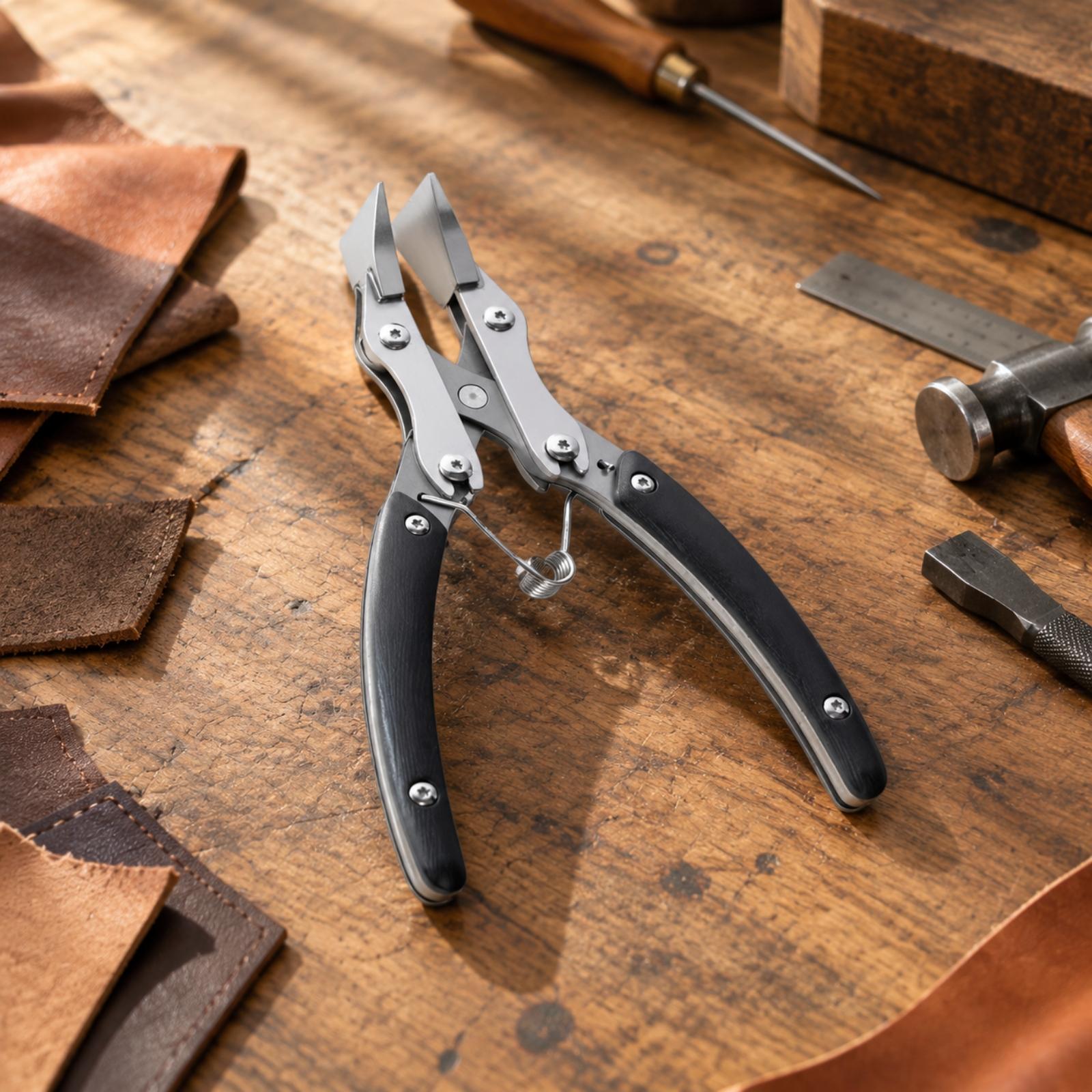Pince à bec plat, outil pour t - Leatherwork Hand Press avis et prix