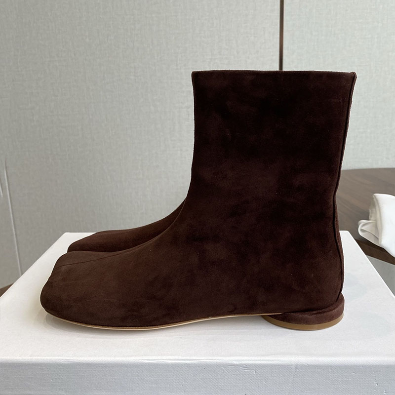 Chelsea bottes femmes daim fon - Leatherwork Designs avis et prix