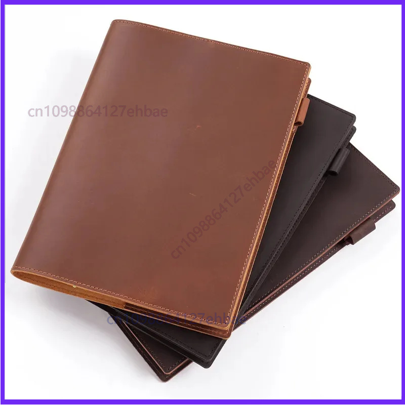 Couverture de carnet en cuir v - Leather Work Diary Covers avis et prix