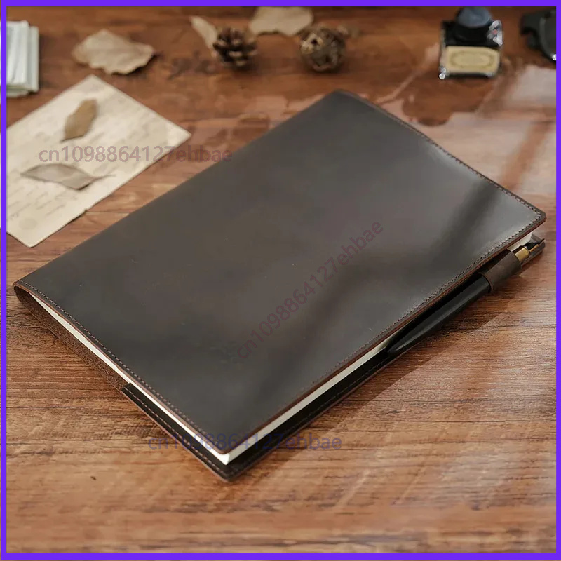 Couverture de carnet en cuir v - Leather Work Diary Covers avis et prix