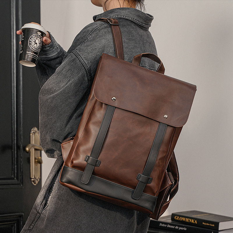 Sac à dos en cuir vintage pour - Leather Work Rucksack Mens avis et prix