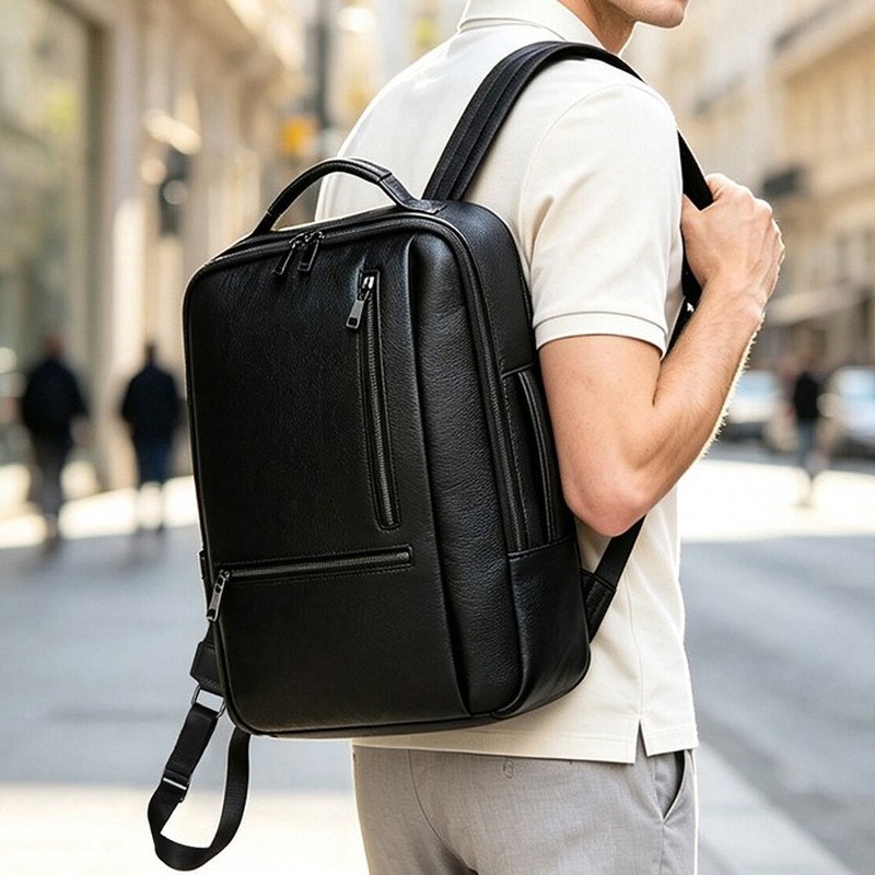Sac à dos pour ordinateur port - Leather Work Rucksack Mens avis et prix