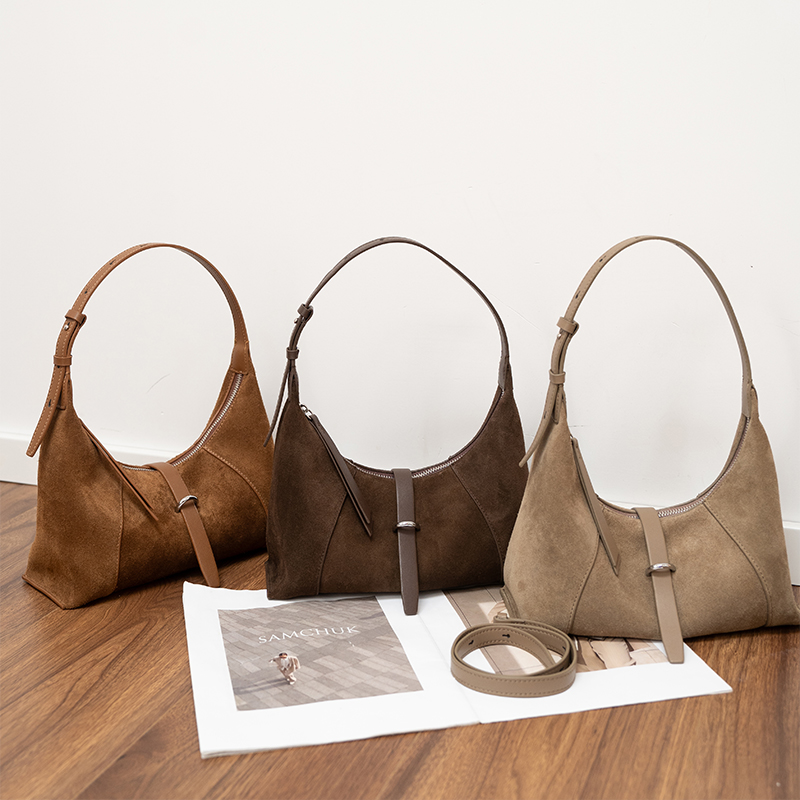 Sac à main en daim pour femme, - Leatherwork Designs avis et prix
