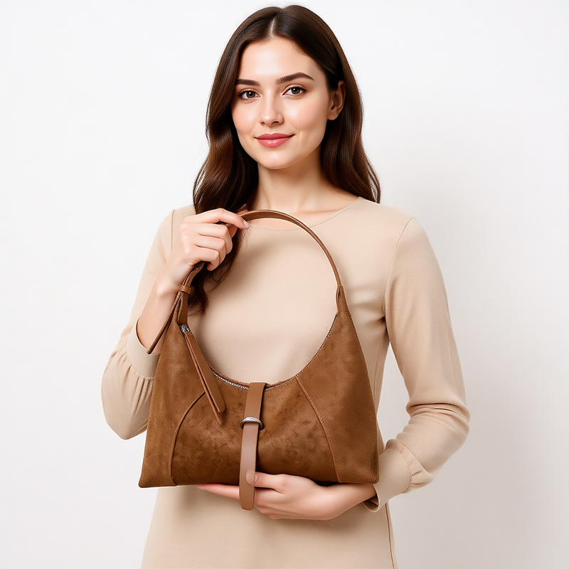 Sac à main en daim pour femme, - Leatherwork Designs avis et prix