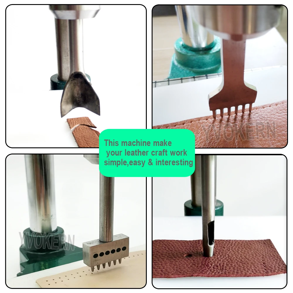 Trou de cuir Poinçonneuse Pres - Leatherwork Hand Press avis et prix