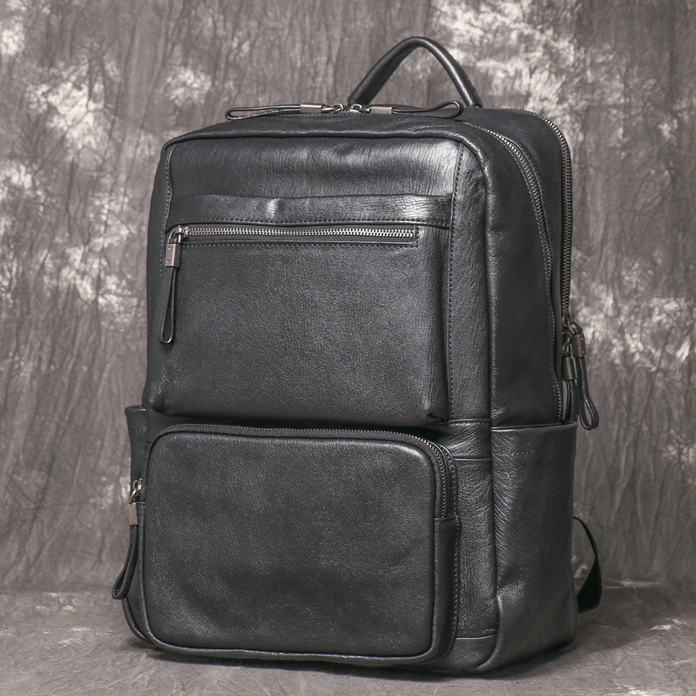 Sac à dos en cuir véritable no - Leather Work Rucksack Mens avis et prix
