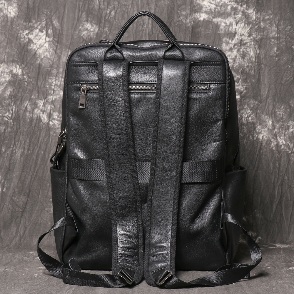 Sac à dos en cuir véritable no - Leather Work Rucksack Mens avis et prix