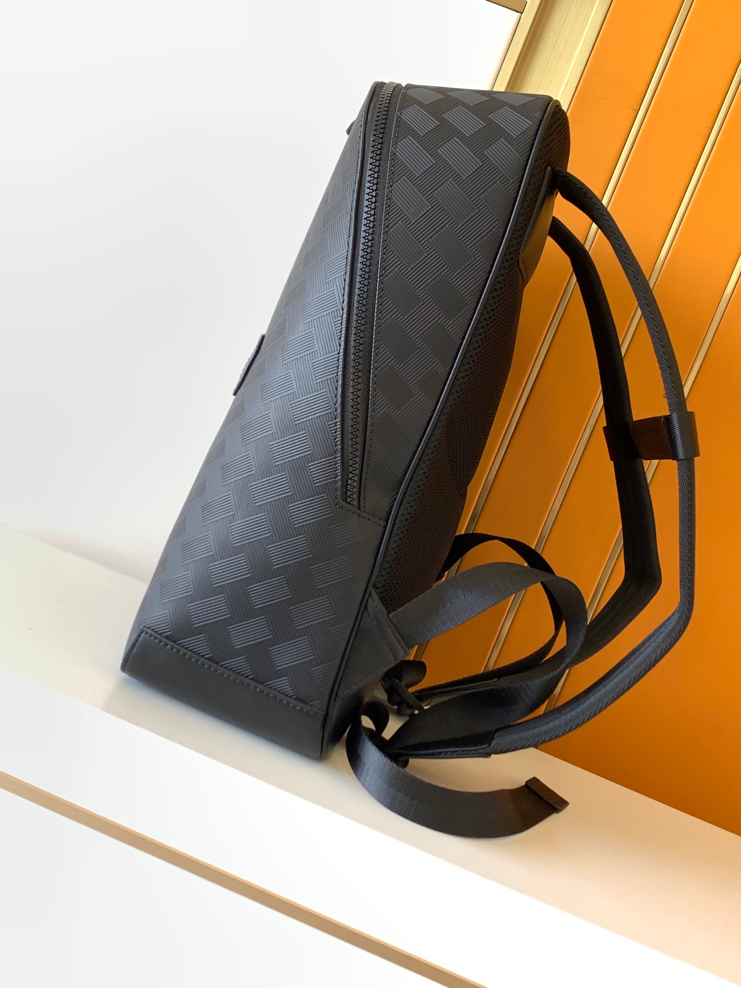 Sac à dos minimaliste noir gau - Leather Work Rucksack Mens avis et prix