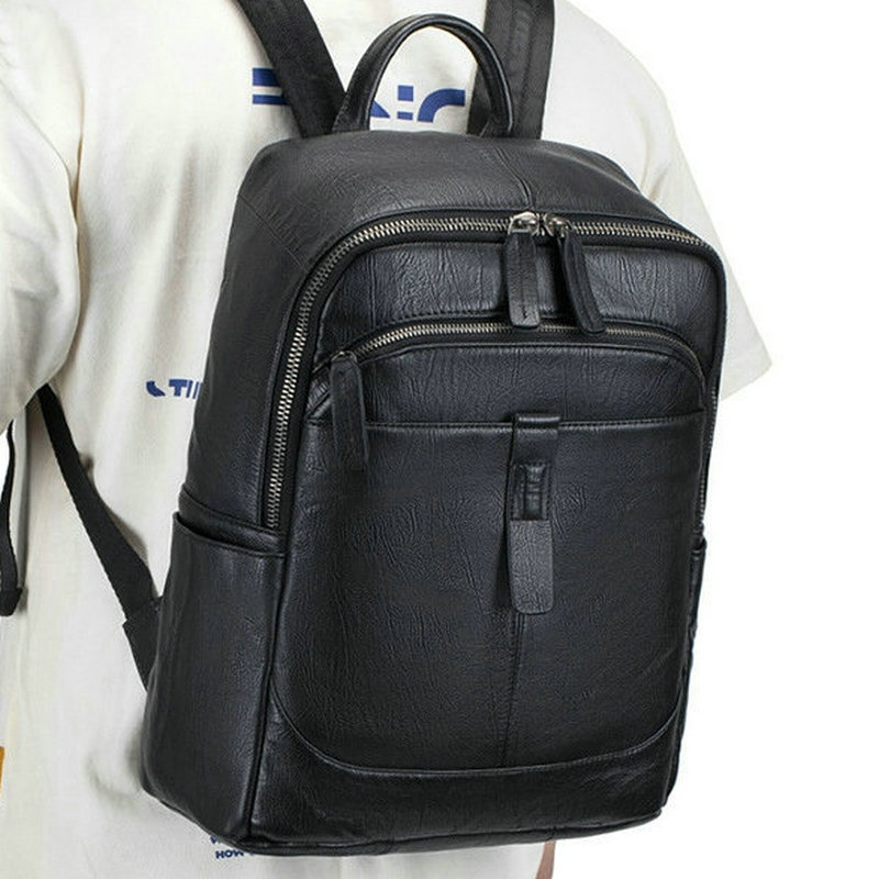 Sac à dos en cuir véritable po - Leather Work Rucksack Mens avis et prix