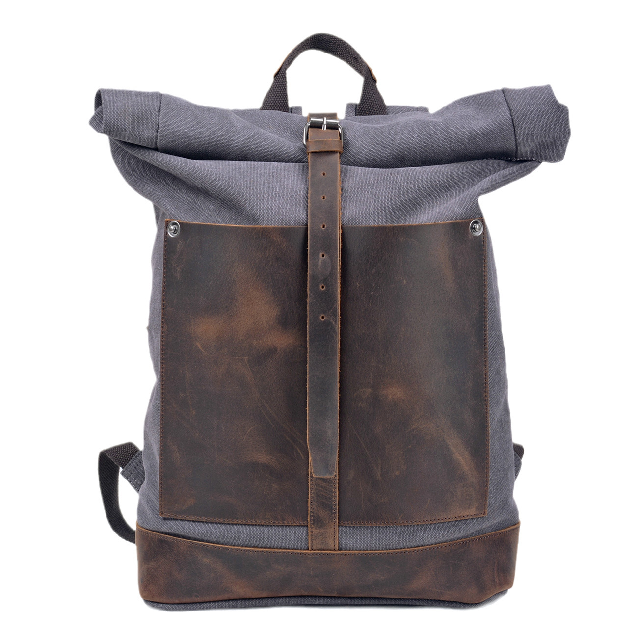 Sac à dos en toile cirée pour  - Leather Work Rucksack Mens avis et prix
