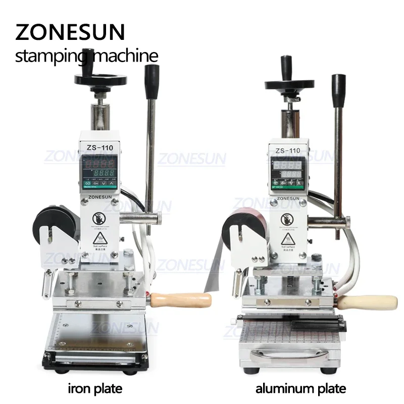 ZONESUN ZS110 feuille chaude e - Leatherwork Hand Press avis et prix