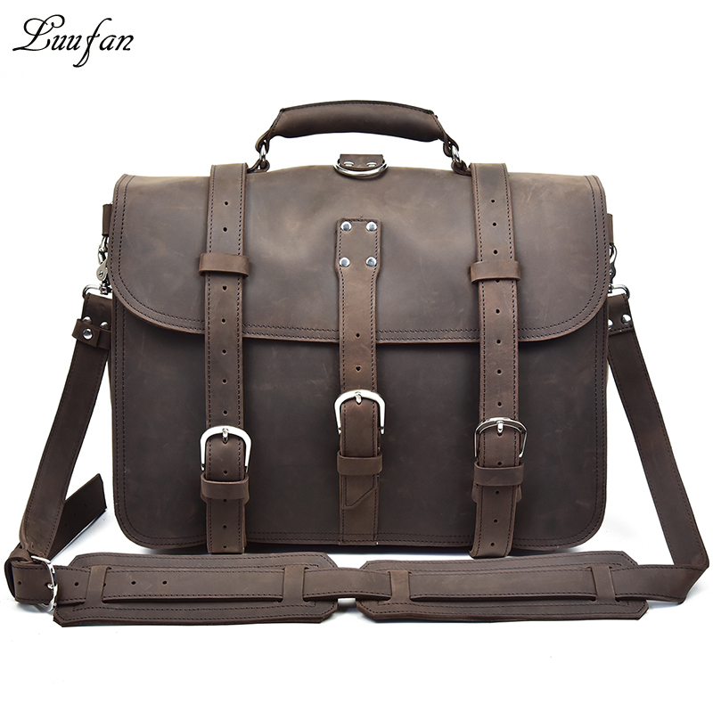 Sac à dos épais en cuir vérita - Leather Work Rucksack Mens avis et prix