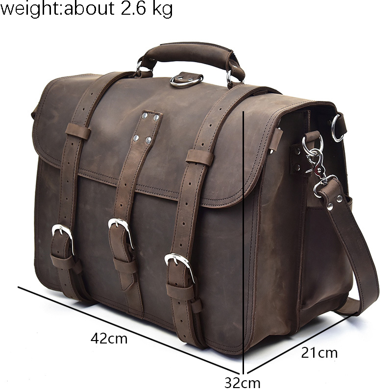 Sac à dos épais en cuir vérita - Leather Work Rucksack Mens avis et prix